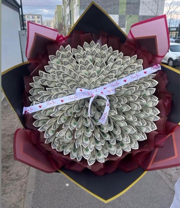 денежный букет Алматы