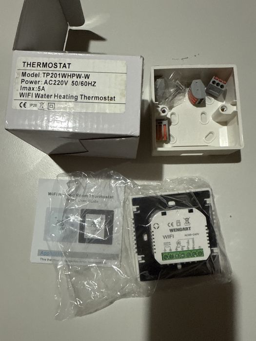 Termostat WiFi centrala,incalzire,2.4GHz Wi-Fi Alexa Echo/Google Home