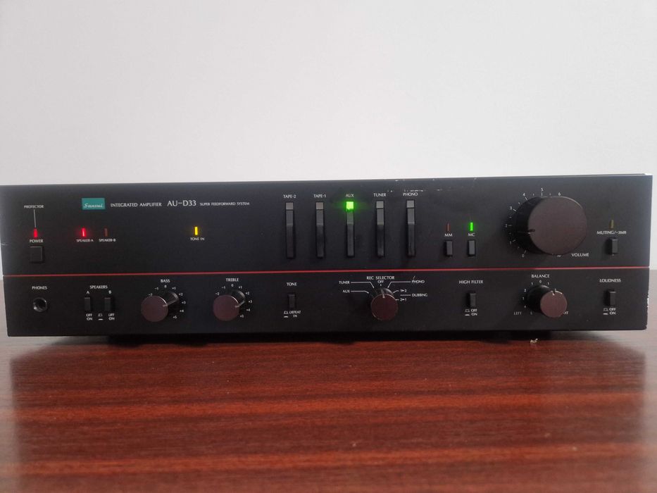 Amplificator Sansui AU-D33 Stereo | Vintage | Funcționează foarte bine