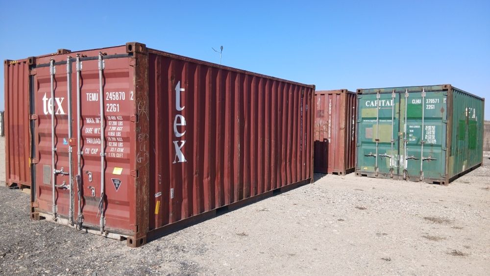 Containere depozitare/santier 6 metri