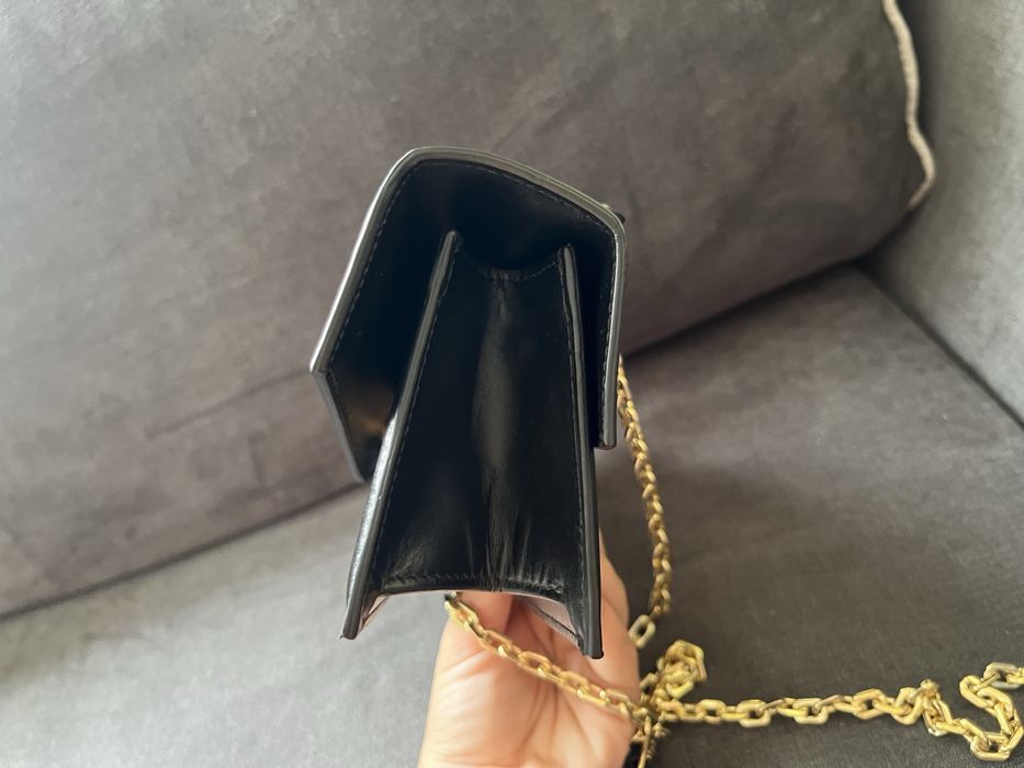 Черна чанта patrizia pepe