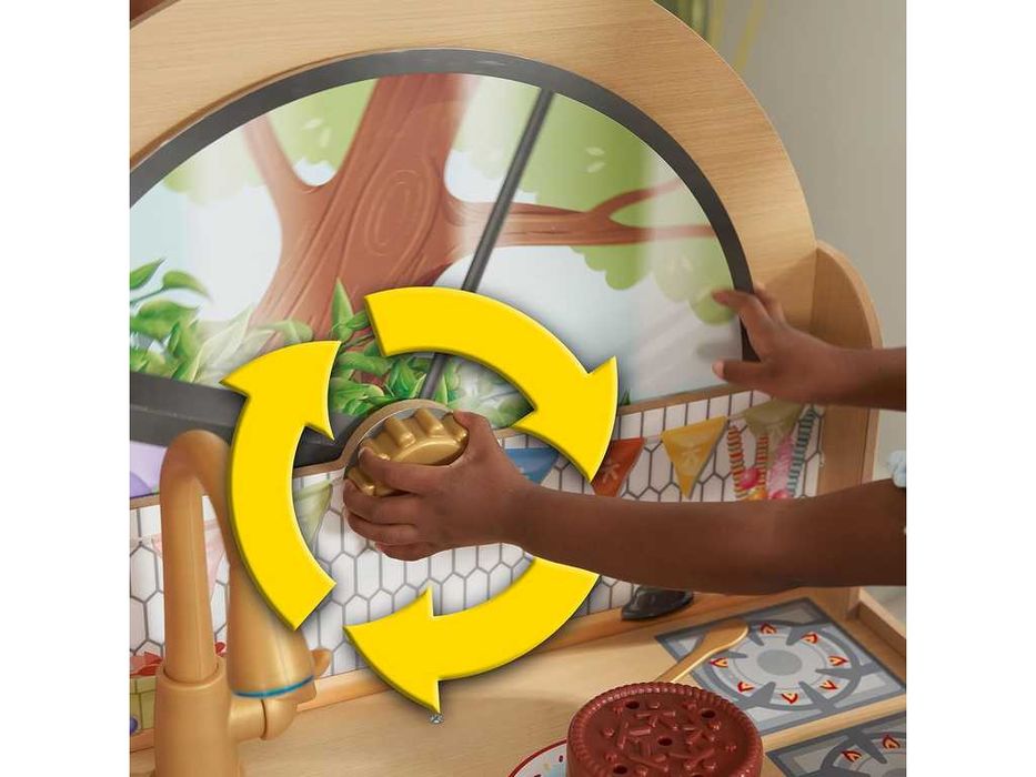 НОВИ! Дървена детска кухня с аксесоари KidKraft