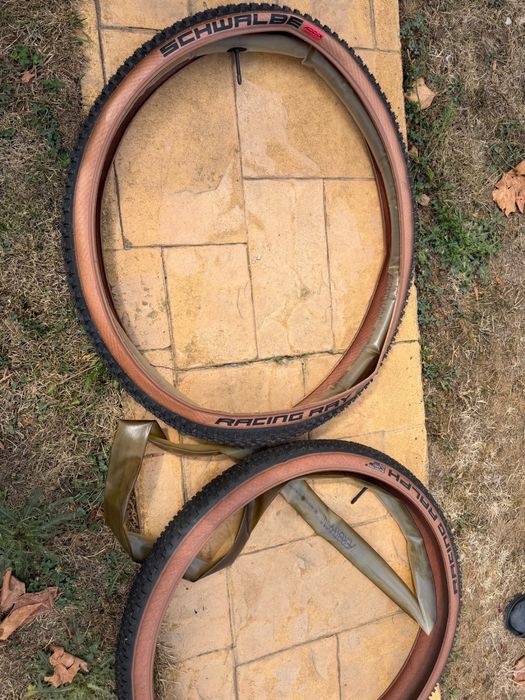Set Schwalbe Racing Ray + Racing Ralph 29x2.25 + 2 Aerothan – NOI