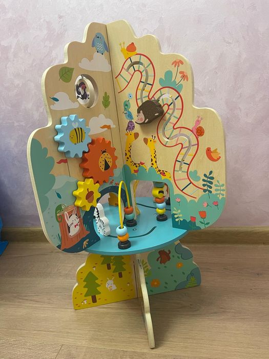 Активна маса за бебета и деца, активен център