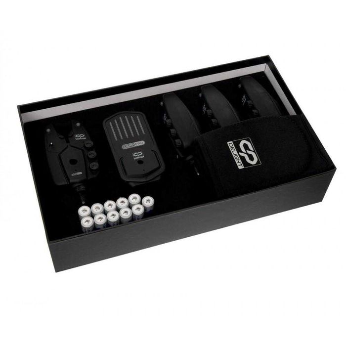 Комплект сигнализатори Carp Pro DeLight Bite Alarm Set 3 + 1/ 4+1