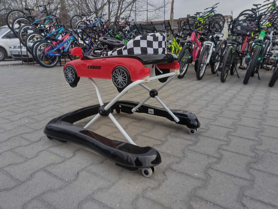 CANGAROO Проходилка CABRIO червен