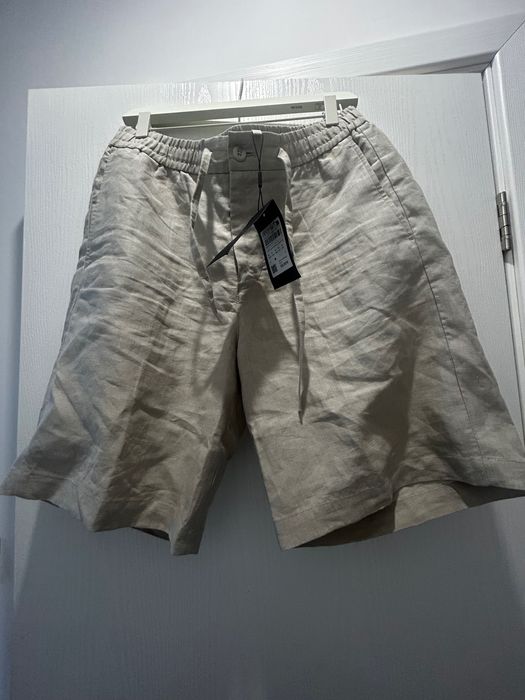 Massimo Dutti мъжки ленени бермуди