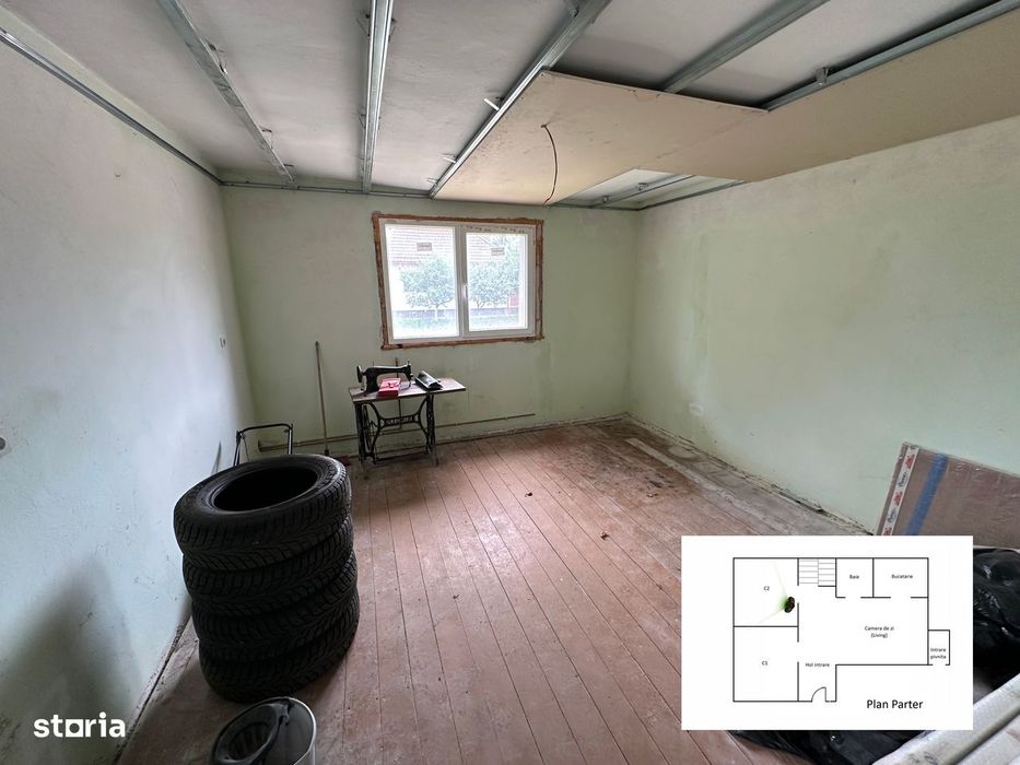 (Pers fizica) | 5 camere | accept schimb apt + diferenta | teren 1000m