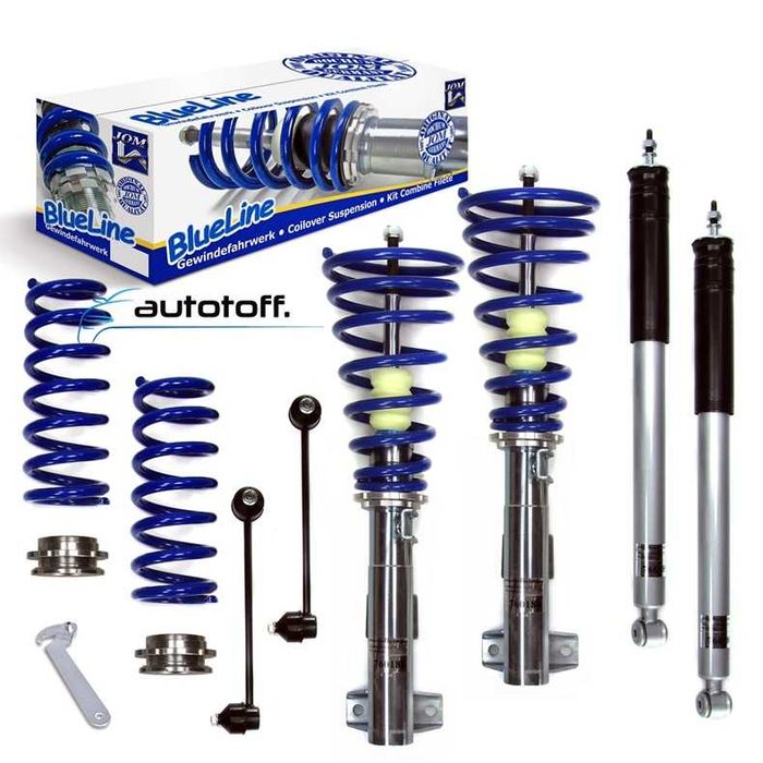 Suspensie sport reglabila Blueline Mercedes C-Class W203 (00-07) JOM BlueLine