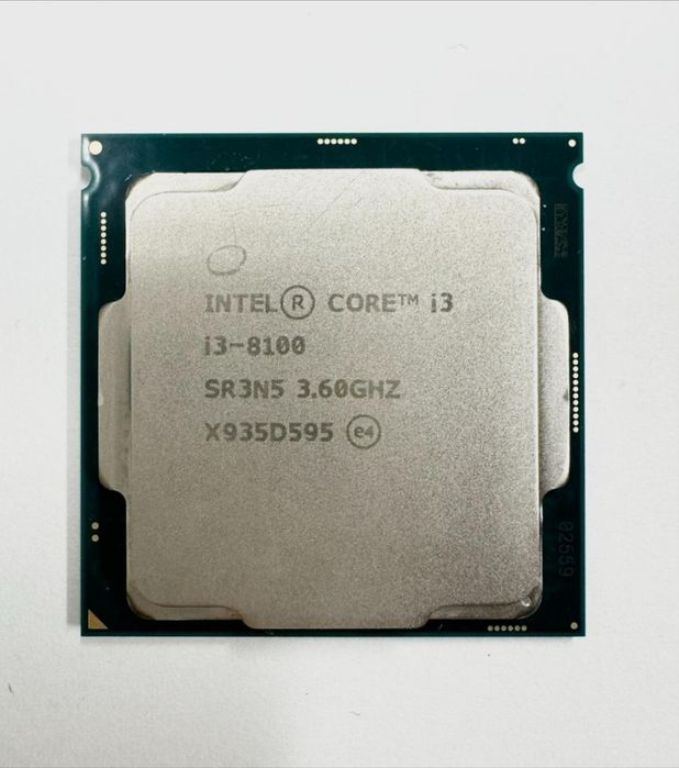 ПроцессоIntel Core i3-8100