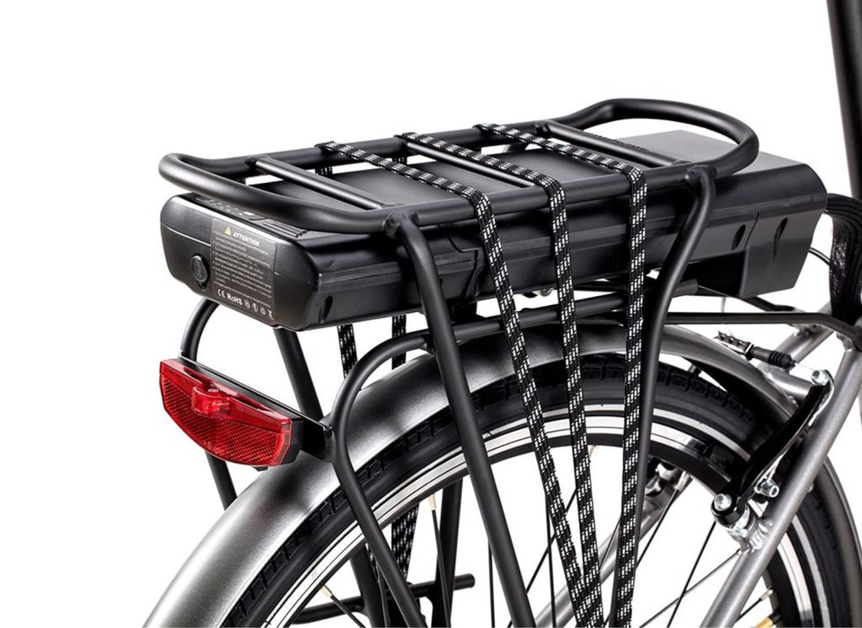 Градски електрически велосипед EcoBike Traffic PRO 350 | сив