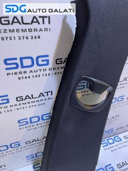 Plastic Capac Centura Siguranta Stalp Prag Dreapta Intre Portiere BMW Seria 3 E90 E91 2004 - 2011 Cod 7058336