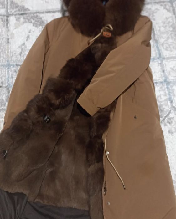 шуба парка плащ норка