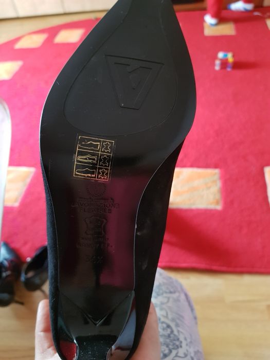 Pantofi  piele  naturala Valle verde