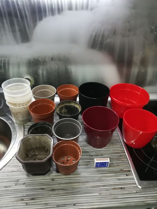 Керамични кашпи/немски