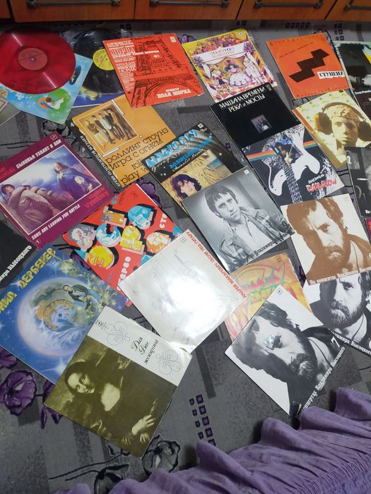 Пластинки, стереомагнитофон