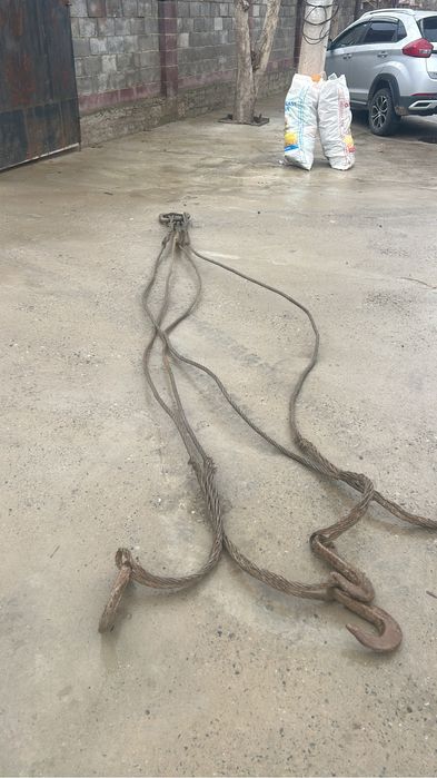 Паук автокран стропа