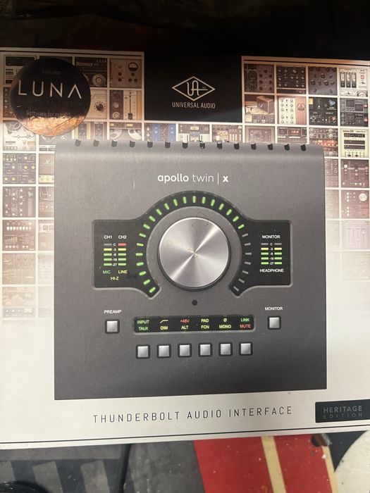 Продавам Звукова карта Universal audio Apollo twin X Quad Core UAD 2.