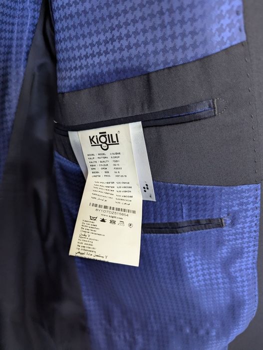 Costum de nuntă Kigili 54 L Bleumarin