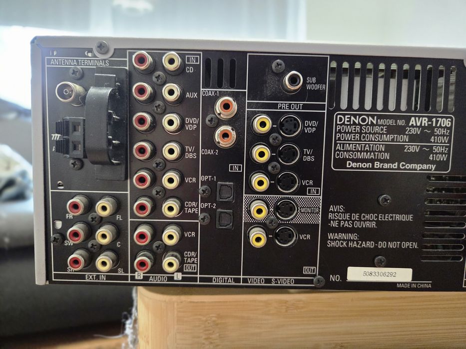 Denon AVR-1706 Amplificator