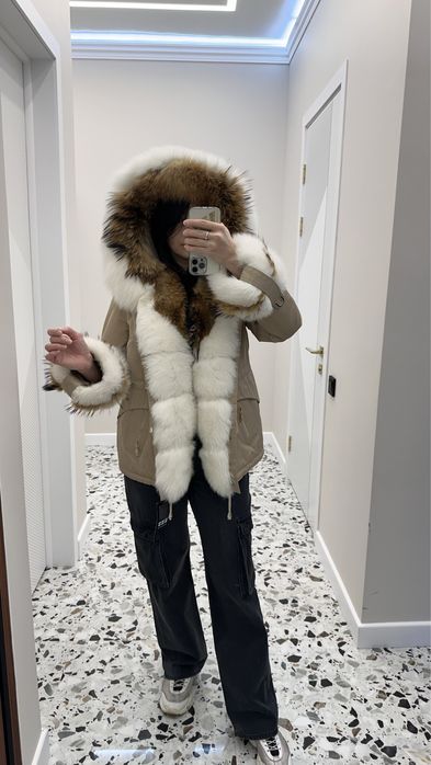 Женская парка куртка демисезон