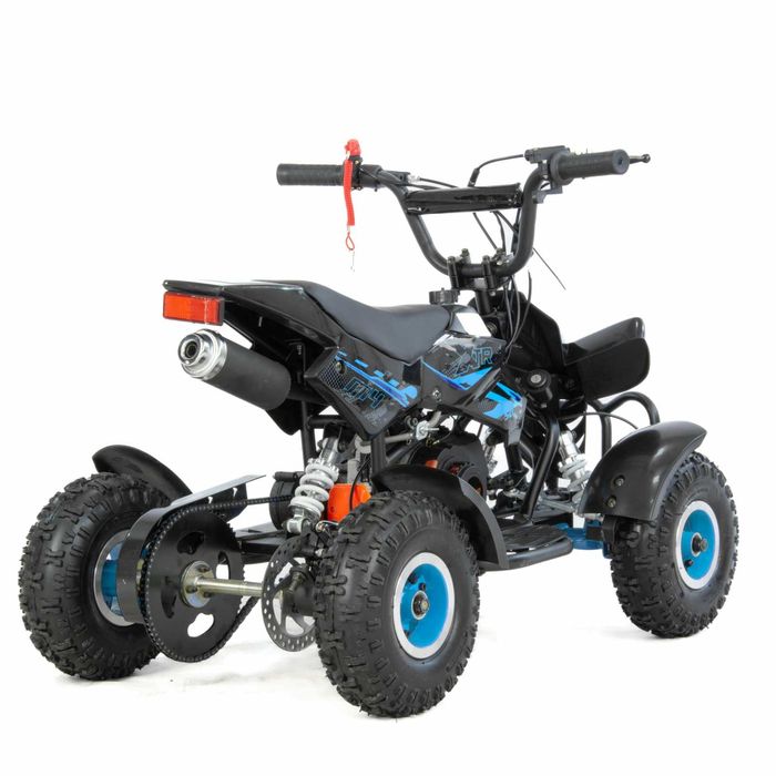 Mini atv XTR M4/4, roti 4 inch, 50cc, 2 timpi, pornire la sfoara , culoare (albastru sau verde)