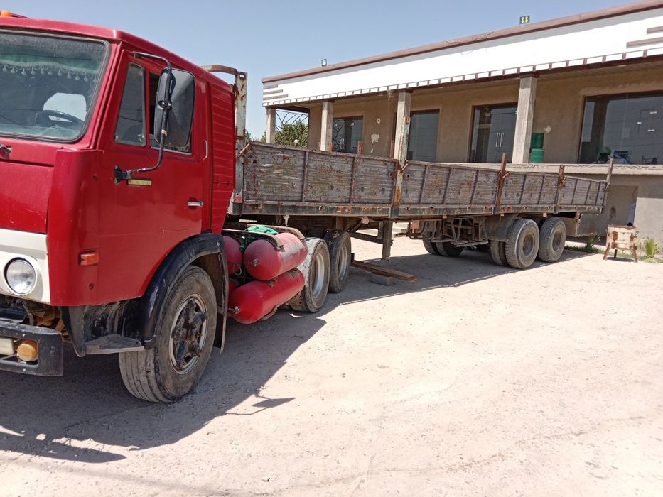 Камаз шаланда 12 метрли МАЗ прицеп.