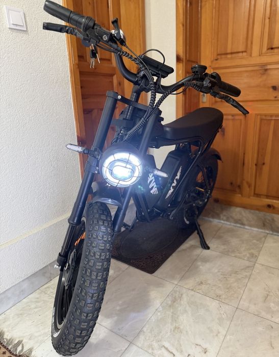 Нов!! Електрически велосипед YVY C20 Max 2000W 52V/2*20Ah 60 км.ч. 120 км.