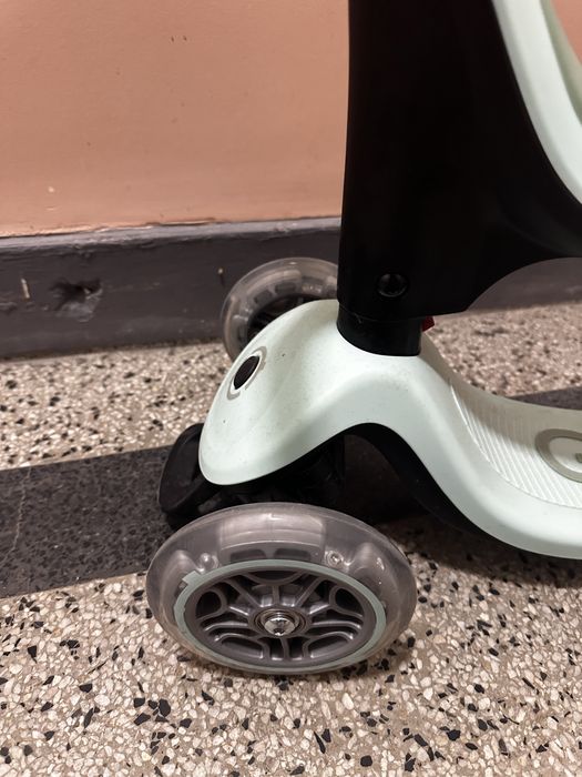 Тротинетка 4 в 1 Globber - Go Up Sporty Lights 360°, мента