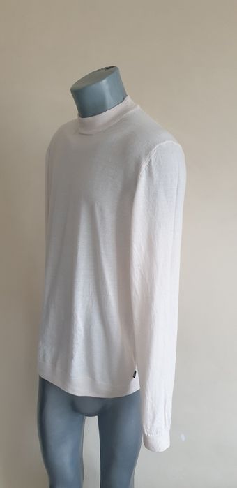 Hugo Boss Wool / Knit Bjarno - L /  L - XL ОРИГИНАЛ! Мъжки Пуловер