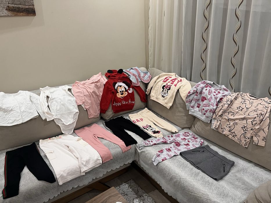 Лот дрехи за момиче на 2-3 години