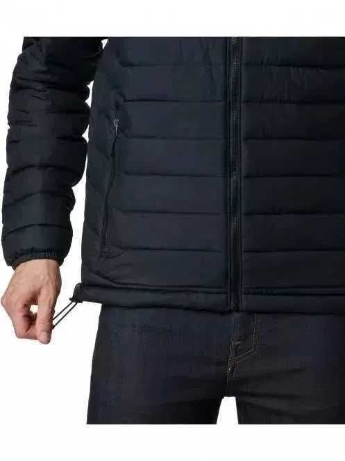 Columbia, Geacă cu glugă Powder Lite II Hooded, Negru, M