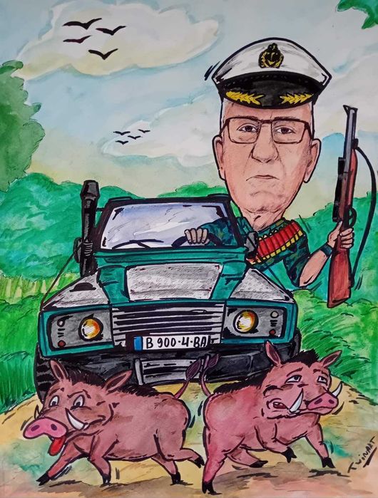 Евтина Карикатура Ръчно Рисувани Карикатури