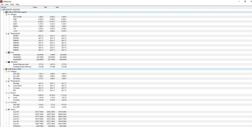 Gaming pc ryzen 5 5500