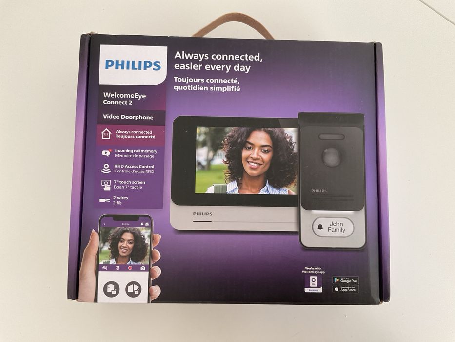 Interfon Videointerfon Philips WelcomeEye Connect 2, 7  DES 9901 VDP