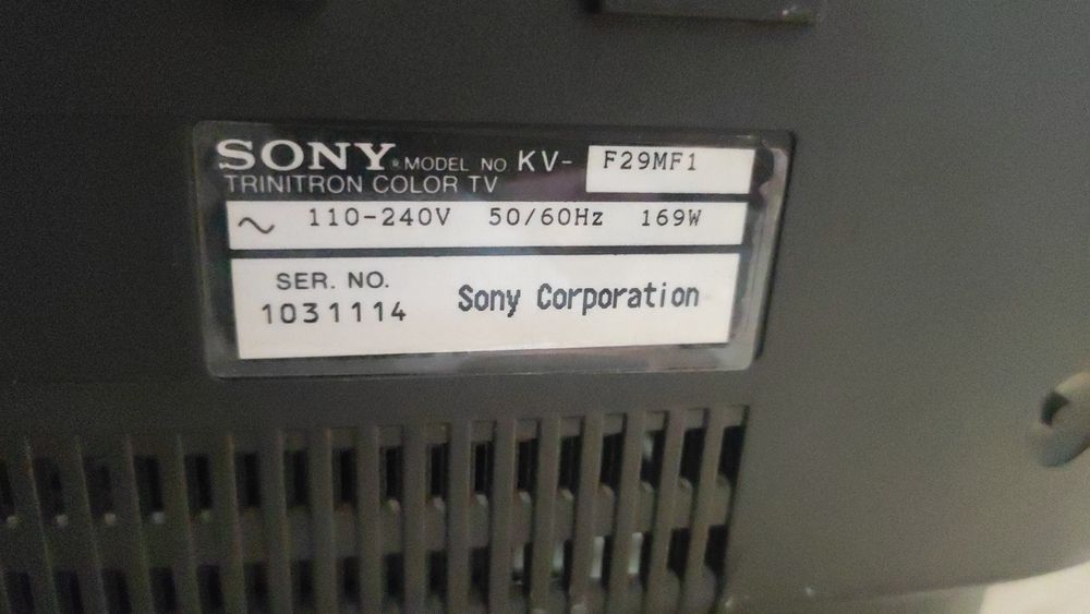 Телевизор Sony Trinitron, на запчасти