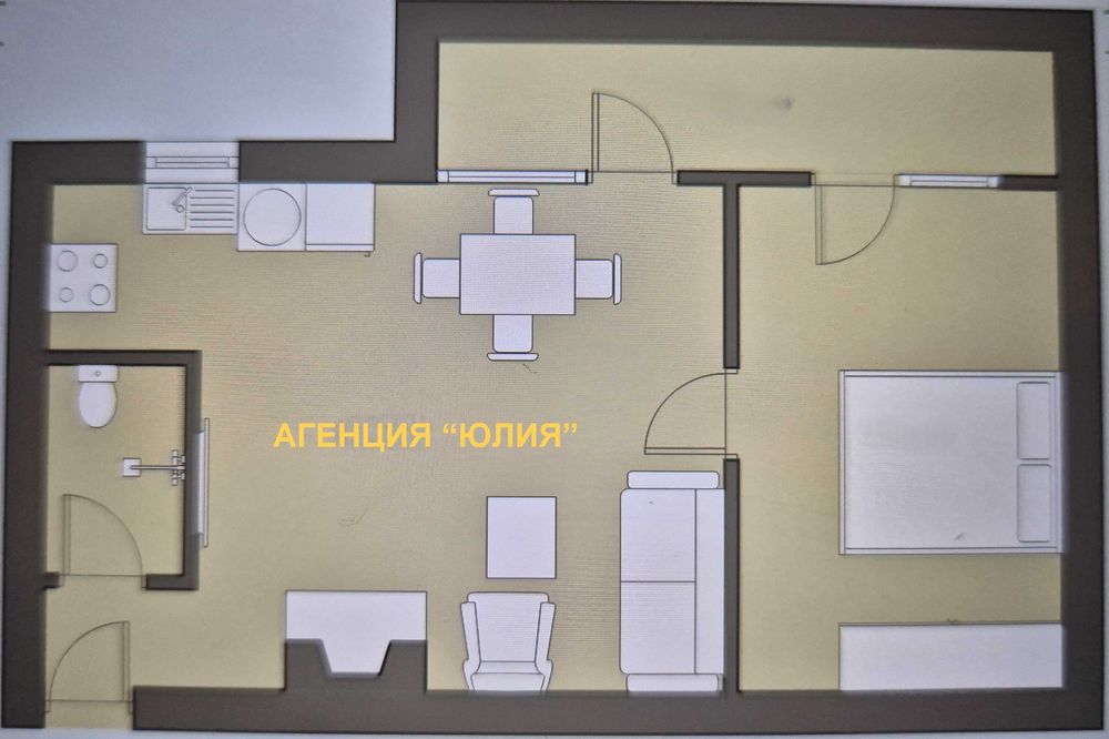 Продава се Двустаен апартамент в Пловдив, Каменица 1 - 74 кв.м за 1020 €/кв.м - Снимка #11