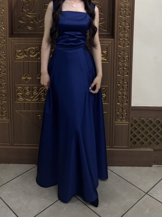 Платье вечернее синие