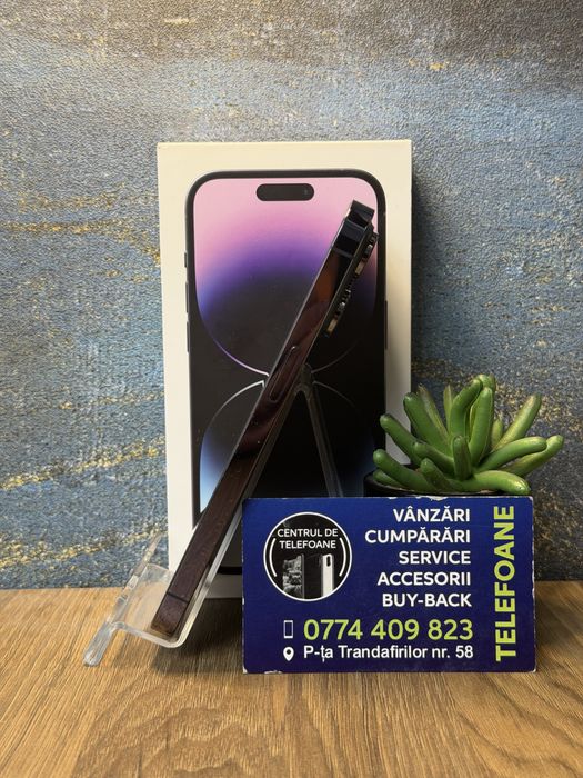 Iphone 14 pro/128gb/2 Ani Garantie Centrul de Telefoane/rate