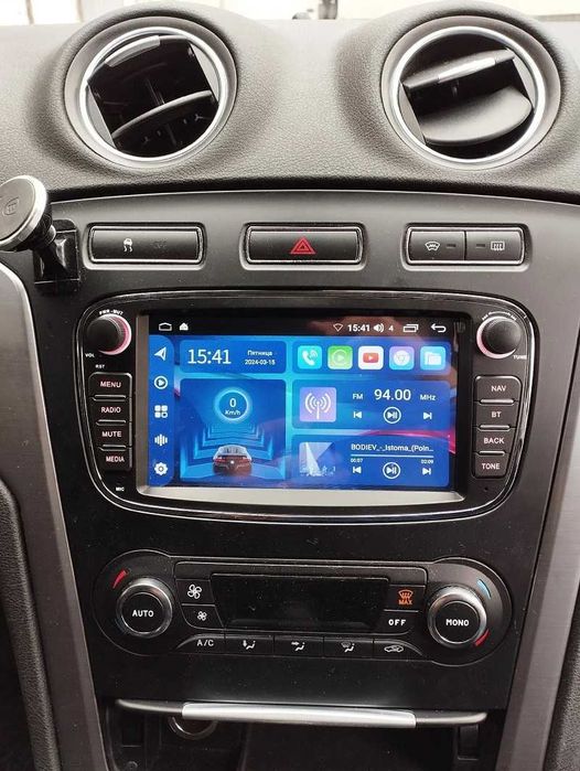 Ford Transit Mondeo Focus C-max мултимедия Android GPS навигация