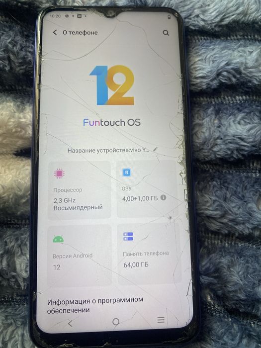 Продам телефон vivo Y21