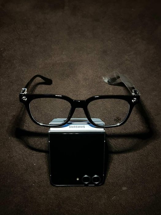 Ochelari Chrome Hearts Black Silver