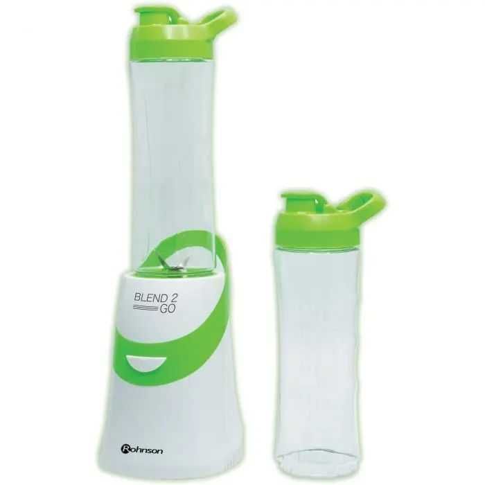Blender Rohnson 2GO R571 350W 0.6l 1 viteza Alb Verde fara BPA, ca NOU