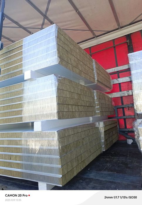 Sendvichpanel Bazalit va Penaplast   hohlagan razmerizda  ishlab chiqs