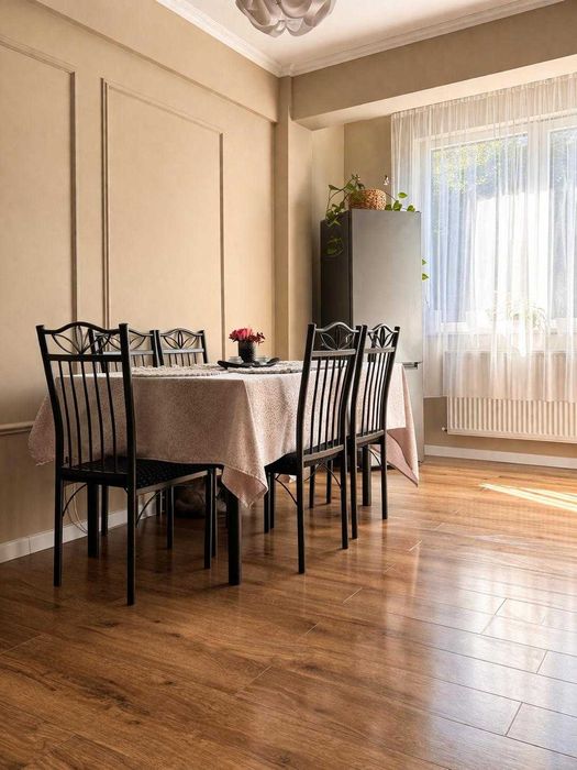 Apartament 3 camere mobilat complet, bloc nou, zonă liniștită