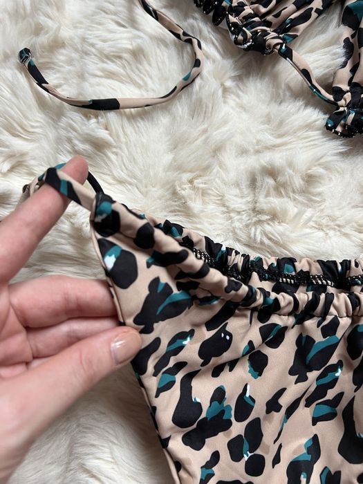Costum de baie leopard print