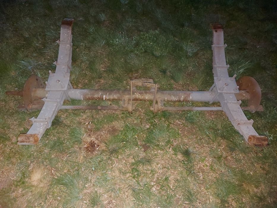 Оси и джанти от 4тонно ремарке - фургон