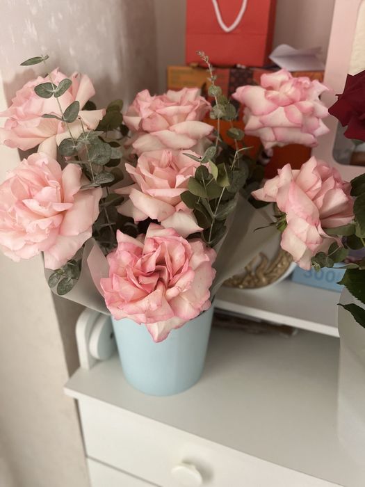 Цветы свежие француский розы