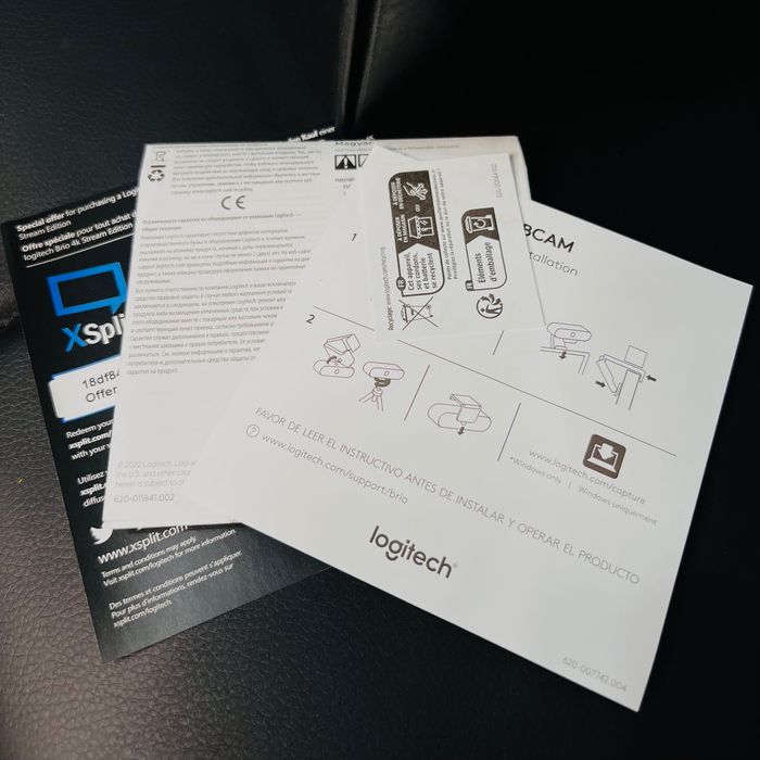 Уеб камера с микрофон LOGITECH BRIO Stream 4K Ultra HD