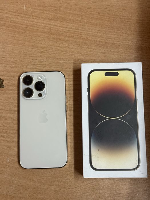 iPhone 14pro 256 gb gold